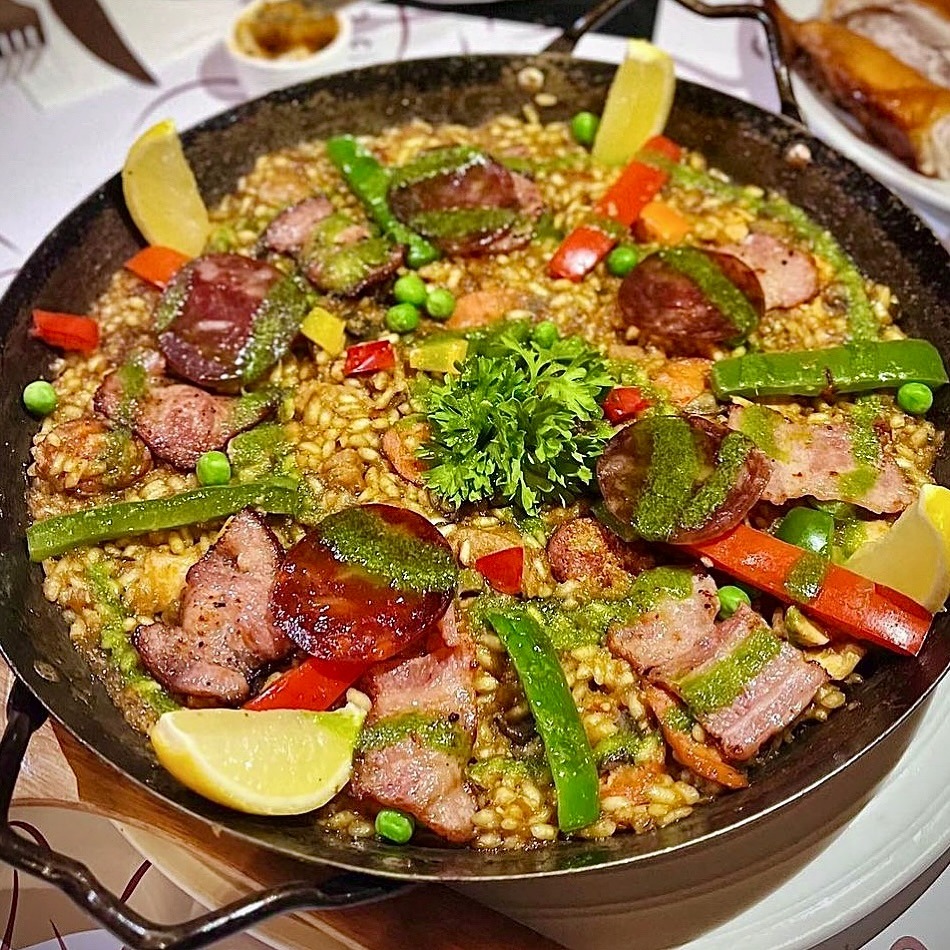 Spanish Seafood Paella